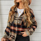 Plaid Pocketed Button Down Shacket