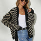 V-Neck Button-Down Cardigan