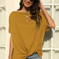One Shoulder Short Sleeve T-Shirt