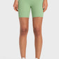 Staying Cozy Wide Waistband Biker Shorts