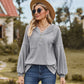 Full Size Dropped Shoulder Button-Down Hoodie
