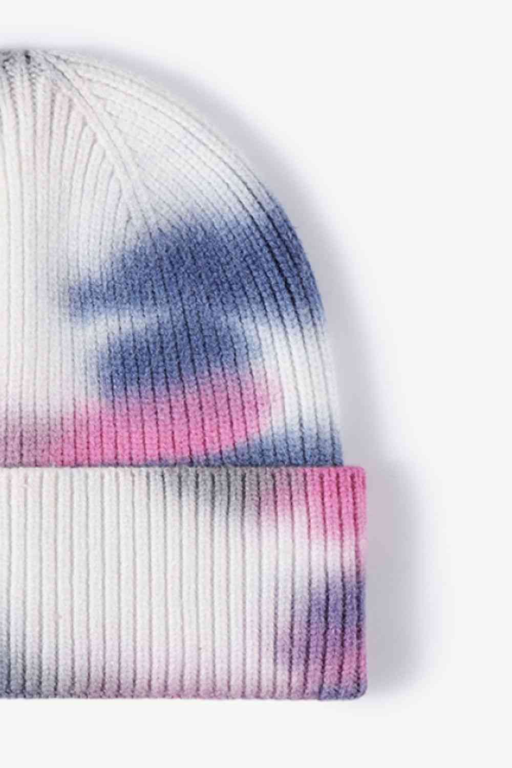 CHIC HATZ Tie-Dye Hat Cuffed Knit Beanie