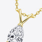 1.5 Carat Moissanite Pendant 925 Sterling Silver Necklace