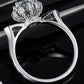 1 Carat Moissanite 925 Sterling Silver Ring 💜