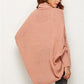 Open Front Batwing Sleeve Cardigan