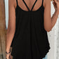 Women's Full Size Scoop Neck Double-Strap Cami