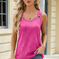 Round Neck Wide Strap Tank