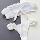 SO BOLD Applique Tie Back Two-Piece Bikini Set
