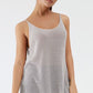 Scoop Neck Spaghetti Strap Knit Cami