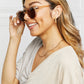 RENNEE Round Full Rim Polycarbonate Frame Sunglasses