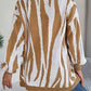 BeCozy Open Front Animal Print Cardigan
