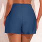 HANNAH MEA Drawstring Waist Swim Shorts
