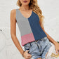 SoBeautiful Color Block Knit Tank