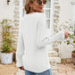 Pretty Purples Eyelet V-Neck Smocked Flounce Sleeve Blouse