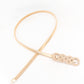 Jessica Anne Beauty Knot Buckle Metal Belt