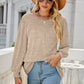Full Size Round Neck Long Sleeve Top