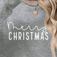 MERRY CHRISTMAS Dropped Shoulder Sweatshirt
