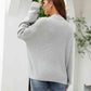 Button Up Drop Shoulder Long Sleeve Cardigan