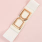 Jessica Anne Beauty Double D Buckle PU Belt