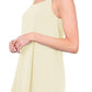 Full Size Spaghetti Strap V-Neck Flowy Tunic Cami