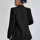 Shawl Collar Long Sleeve Blazer
