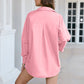 Full Size Dropped Shoulder Longline Shirt