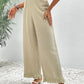 Fringe Detail Wide Leg Pants