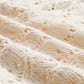 Plus Size Open Front Cream Colored Long Sleeve Cardigan