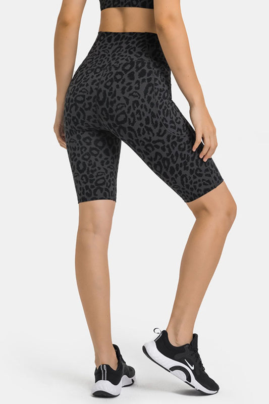Women's Priscilla High Waist Biker Shorts with Pockets