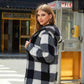 Adrien Planet Black Two-Side Wear Hooded Coat