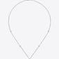 2 Carat Moissanite 4-Prong 925 Sterling Silver Necklace
