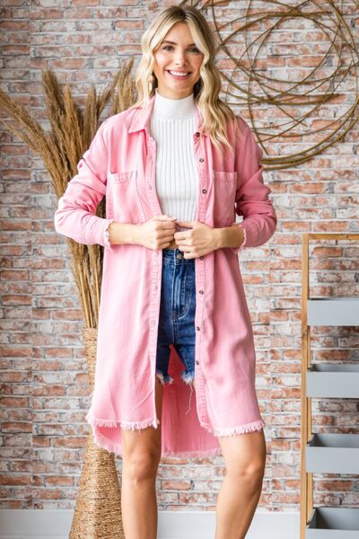 Veveret Button-Up Shirt Dress *
