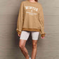 Simply Love Full Size WINTER WONDERLAND ALUMNI Graphic CHRISTMAS Long Sleeve Sweatshirt