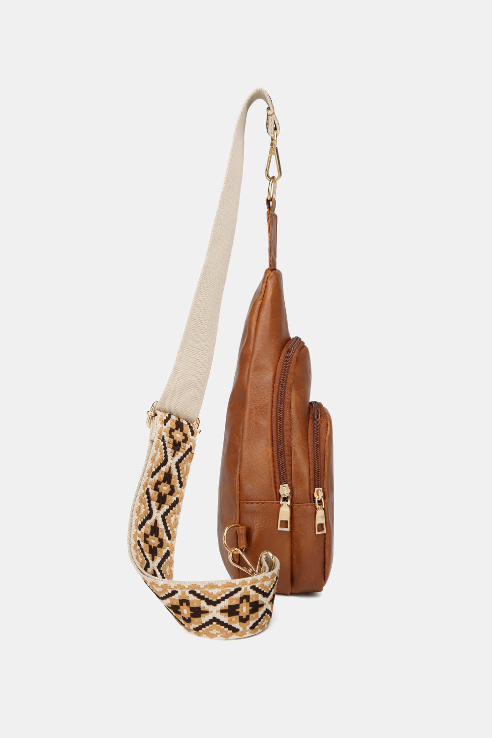 BeyondBeautiful PU Leather Sling Bag