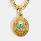 Stainless Steel 18K Gold-Plated Necklace