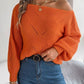 NotSoBasic Openwork Long Sleeve Sweater