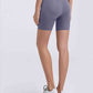 Wide Waistband Sports Shorts