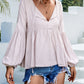 Puff Sleeve Babydoll Blouse