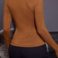 Square Neck Long Sleeve T-Shirt