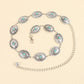Vintage Turquoise Alloy Belt