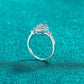 1 Carat Moissanite 925 Sterling Silver Ring 💜