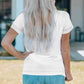 Cowboy Hat Graphic Round Neck Tee