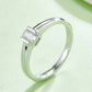 Moissanite 925 Sterling Silver Solitaire Ring