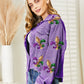 Sequin Raw Hem Jacket