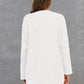 Pocketed Open Front Long Sleeve Cardigan