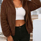 Zip Up Turtleneck Long Sleeve Jacket