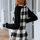 Women's Jasira Plaid Round Neck Long Sleeve T-Shirt