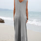 Full Size Wide Strap Jumpsuit with Pockets