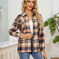 Collared Plaid Shacket
