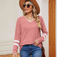 Full Size V-Neck Long Sleeve T-Shirt